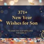New Year Wishes for Son