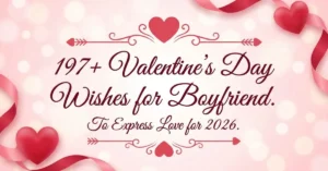 Valentine's Day Wishes for Boyfriend
